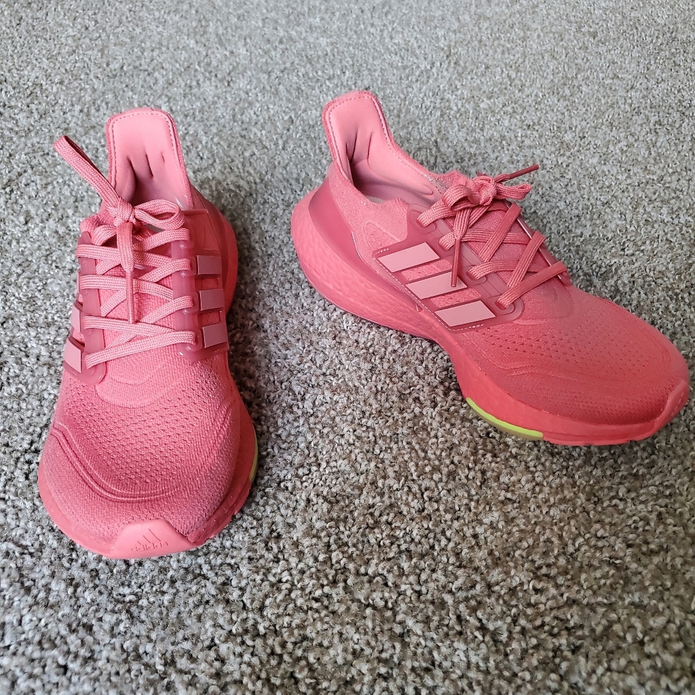 Adidas Ultraboost 21 Sneakers Hazy Rose Size 7